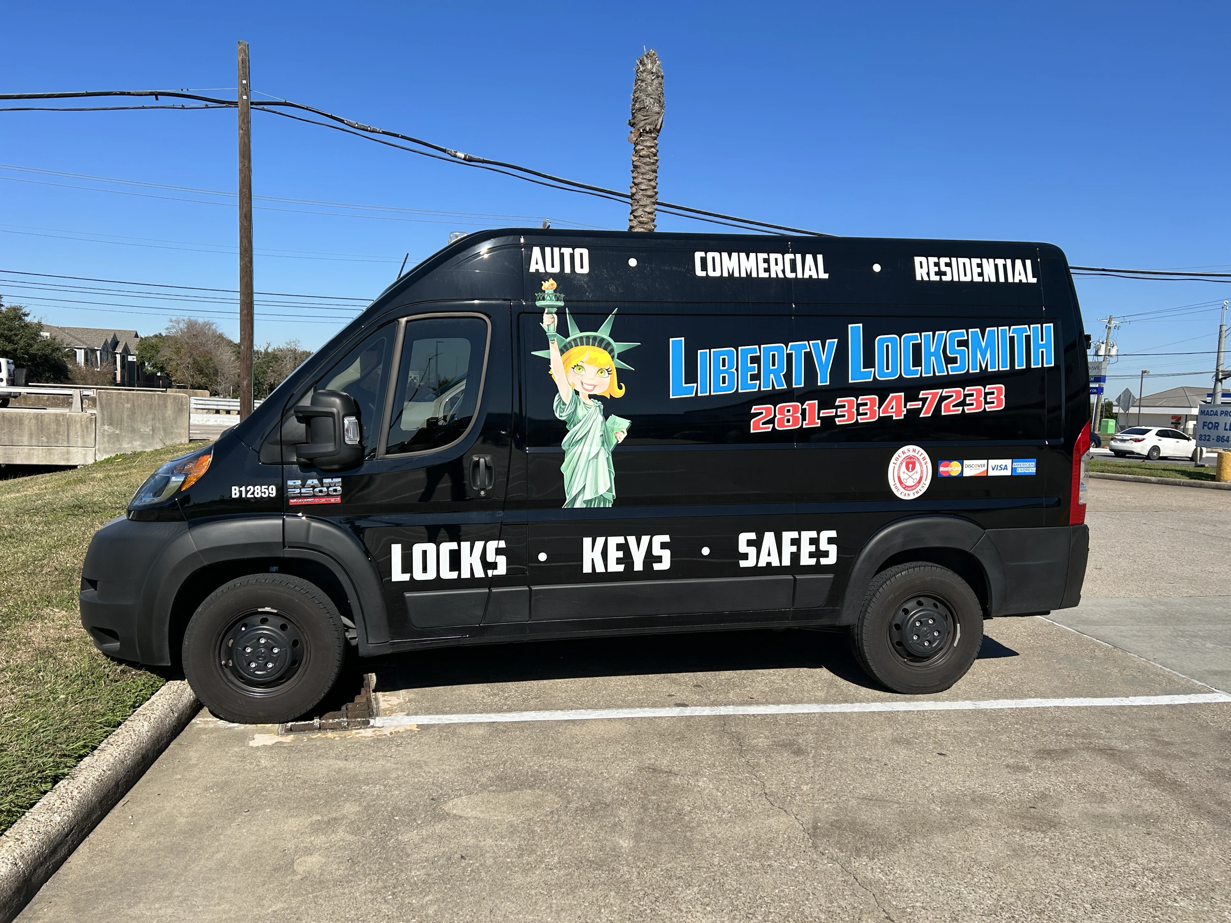 Liberty Locksmith Van